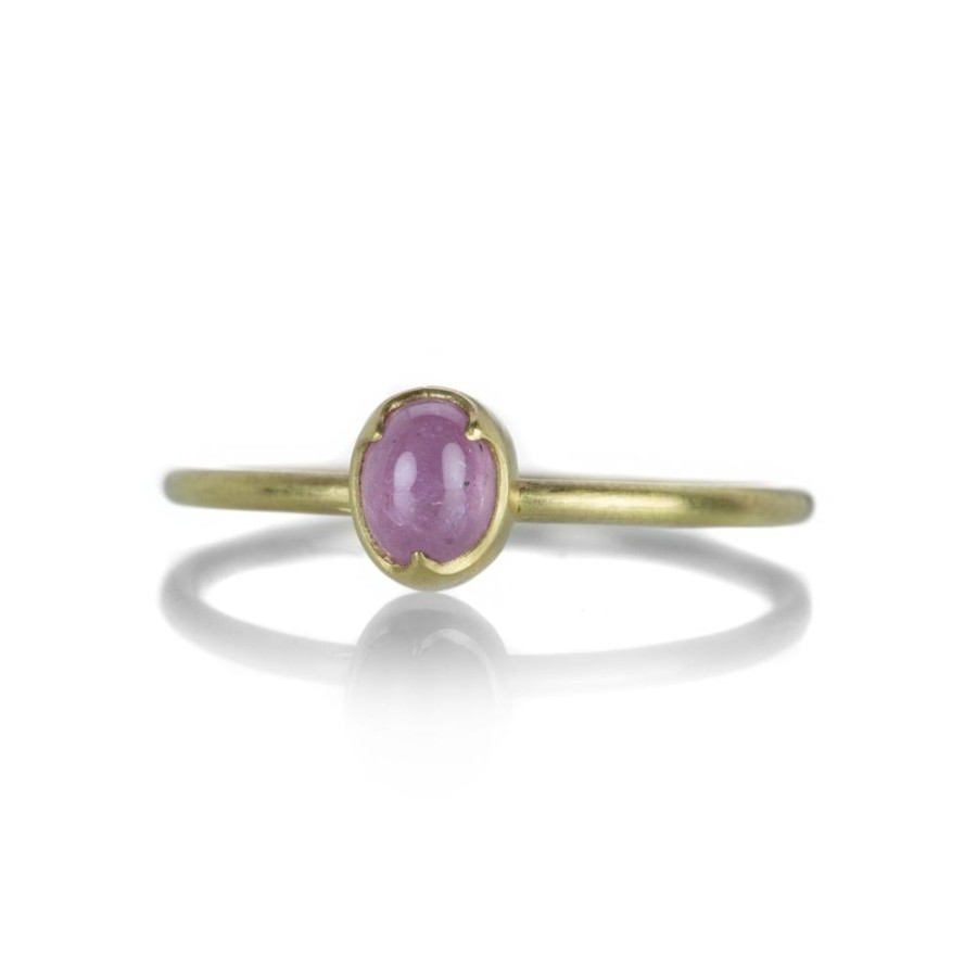 Rings Gabriella Kiss | Oval Pale Pink Sapphire Ring