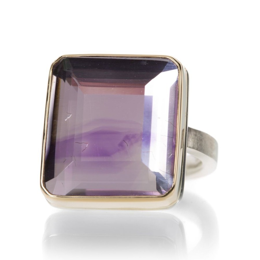 Rings Jamie Joseph | Square Amethyst Ring