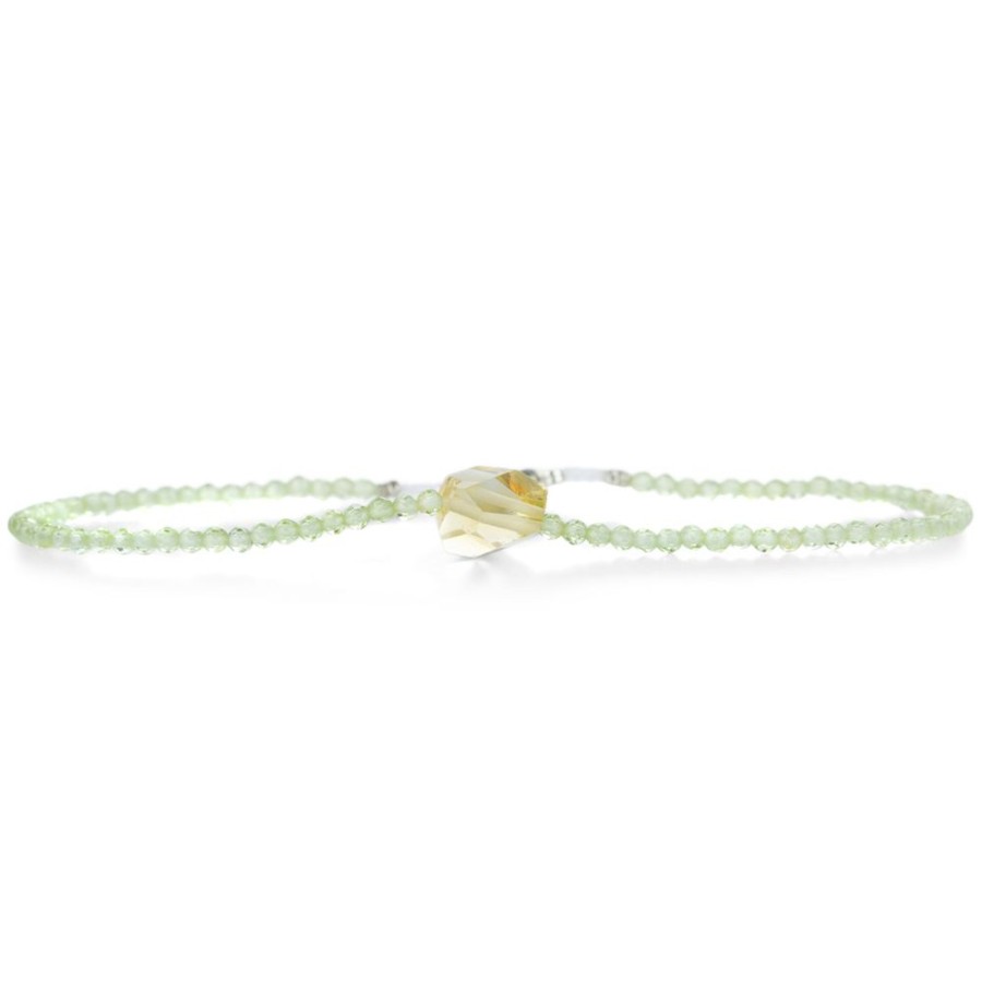 Bracelets Margaret Solow | Peridot And Citrine Bracelet