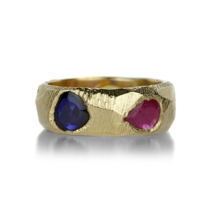 Rings Page Sargisson | Multicolored Sapphire And Ruby Band