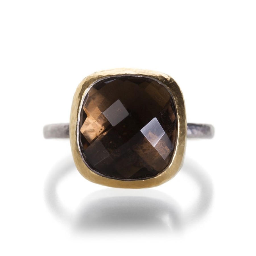 Rings Gurhan | Rose Cut Smoky Quartz Ring