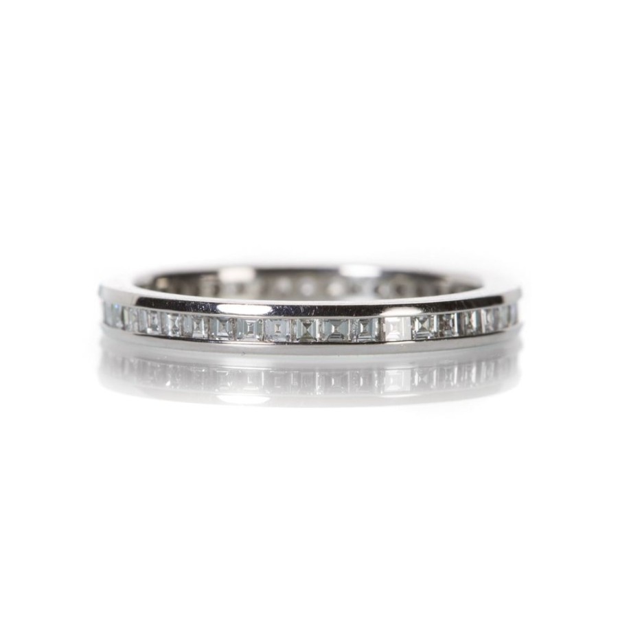 Rings Barbara Heinrich | Platinum Channel Set Diamond Band