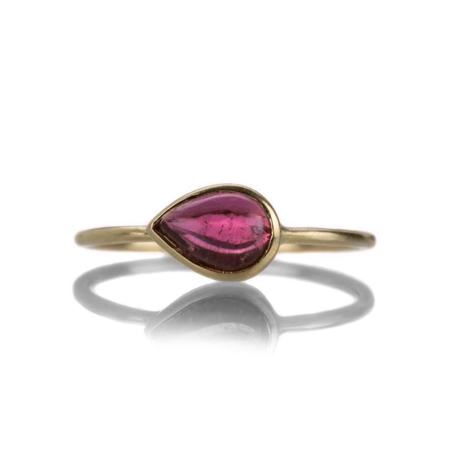 Rings Margaret Solow | 14K Pink Tourmaline Ring