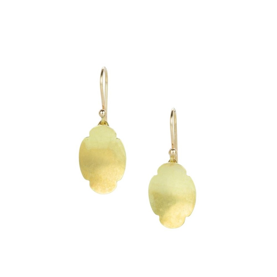 Earrings Gabriella Kiss | Small 18K Scallop Earrings