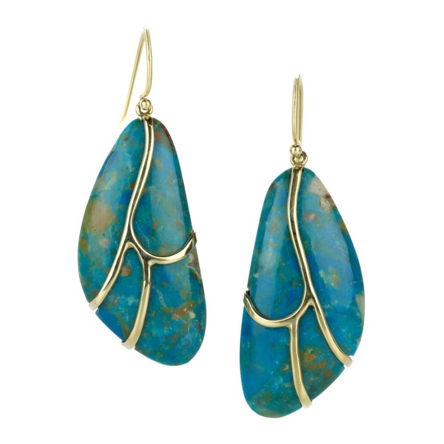 Earrings Rachel Atherley | Peruvian Opal Butterfly Earrings