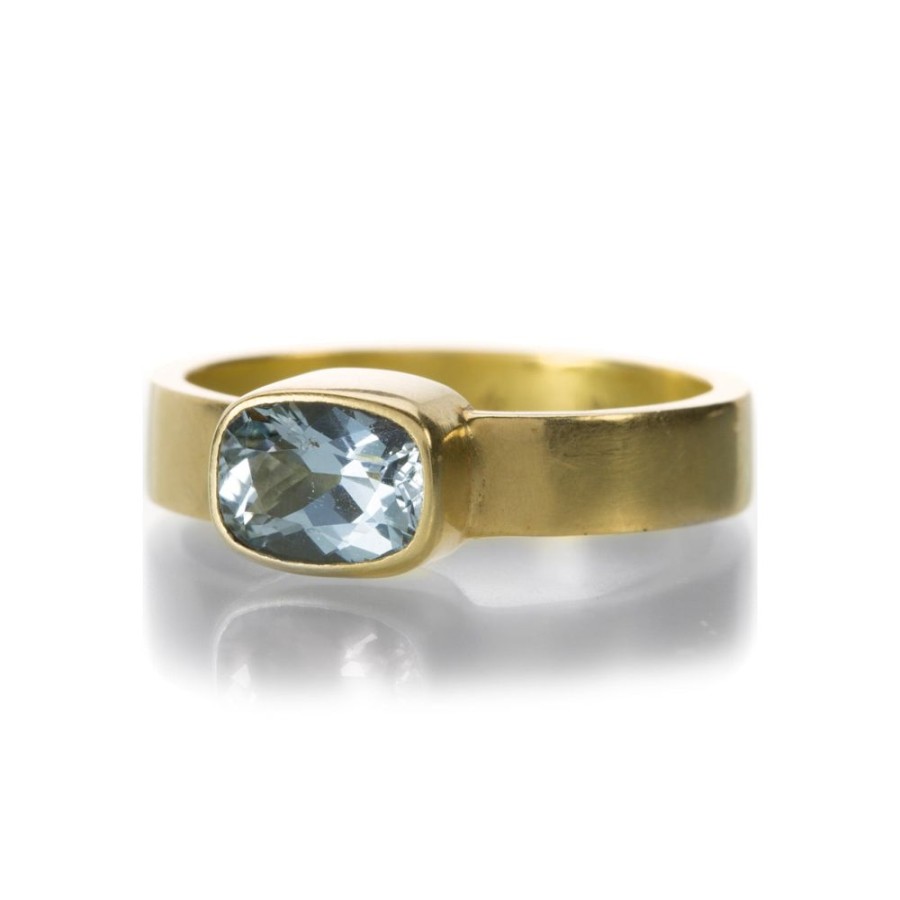 Rings Annette Ferdinandsen | Faceted Aquamarine Ring