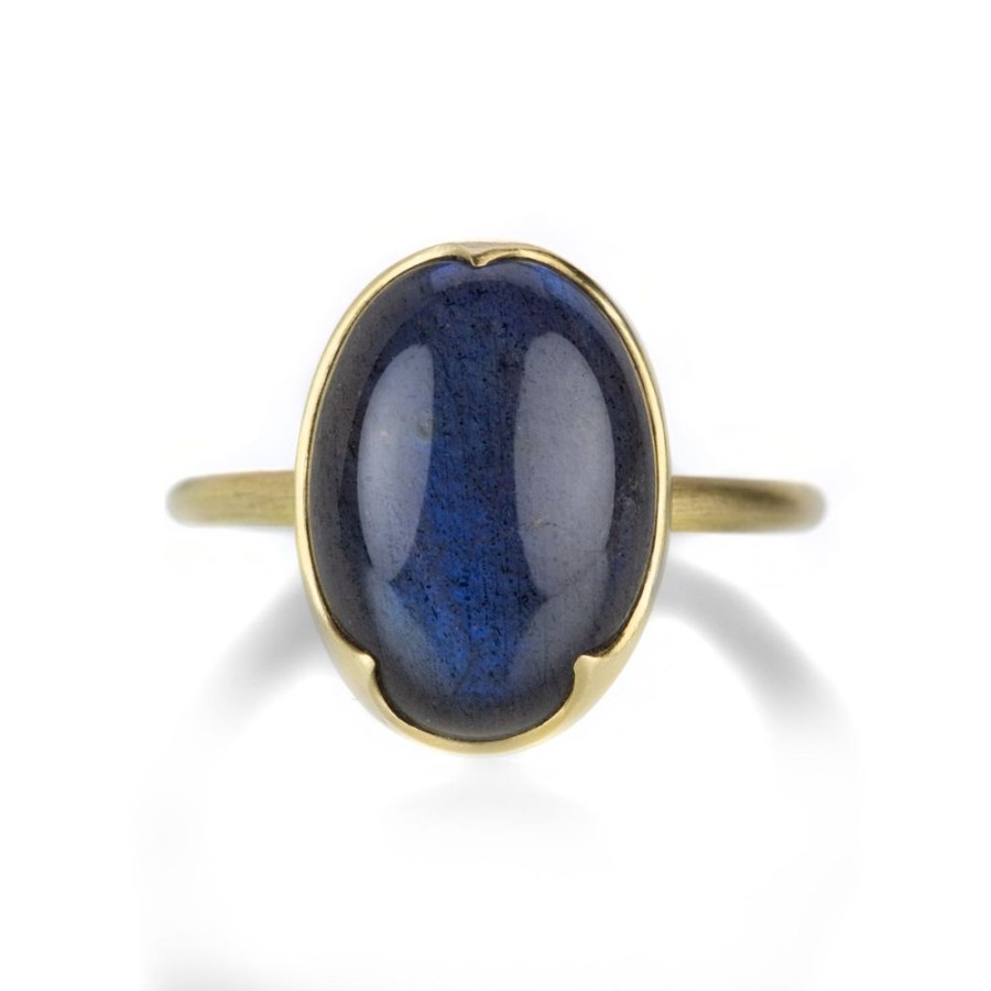 Rings Gabriella Kiss | Oval Labradorite Ring