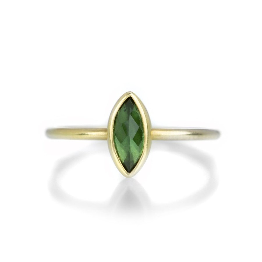 Rings Gabriella Kiss | Marquise Green Tourmaline Ring