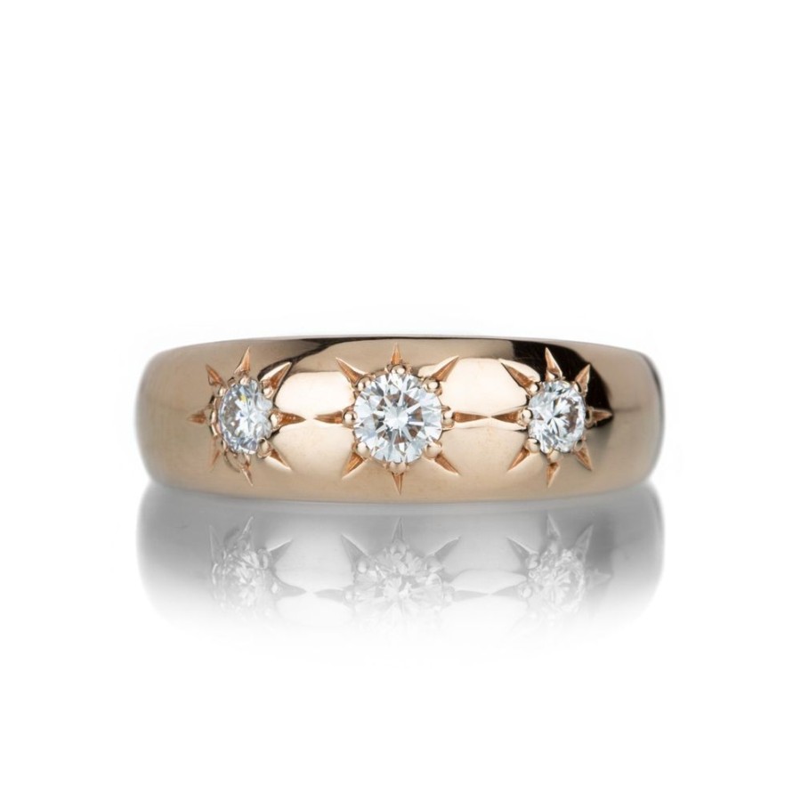 Rings Alexis Kletjian | Rose Gold Lucky Star Diamond Ring