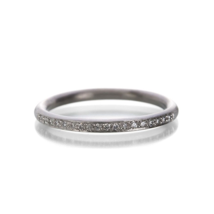 Rings Edward Burrowes | Half Pave Diamond Band