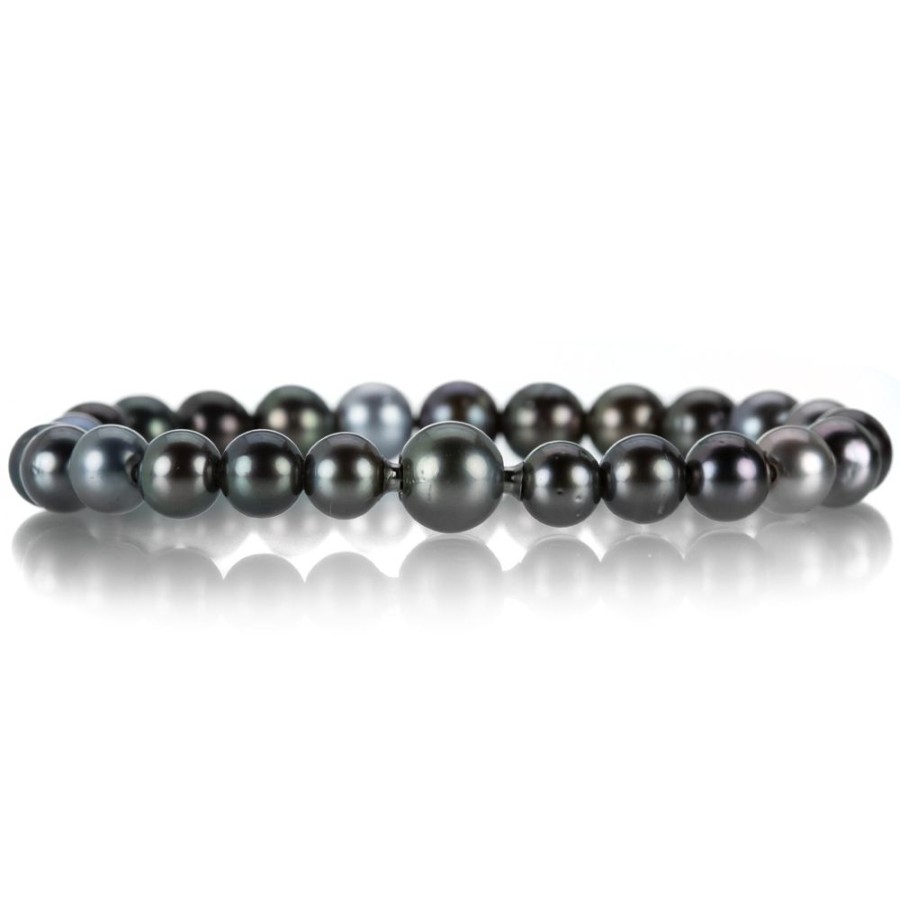 Bracelets Gellner | Tahitian Pearl Bracelet With Steel Clasp