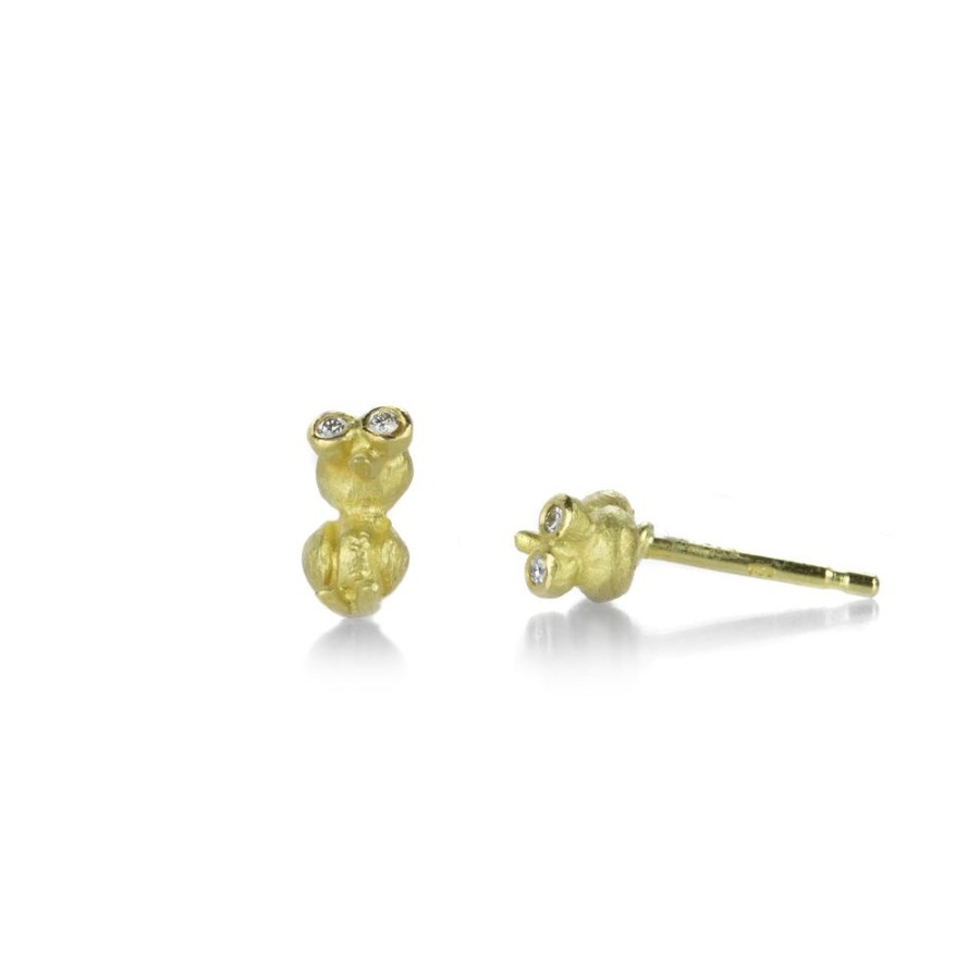 Earrings Lene Vibe | Mini Owl Studs