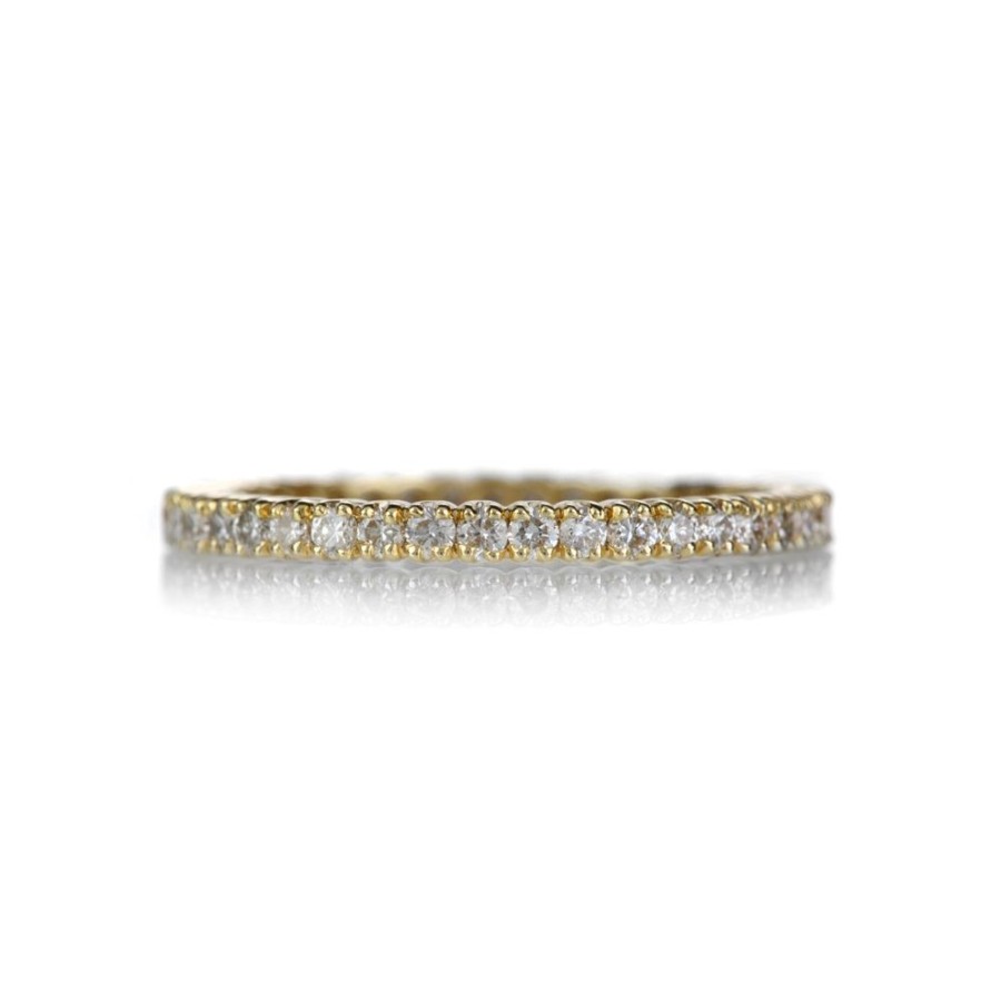 Rings Sethi Couture | Prong Set White Diamond Band