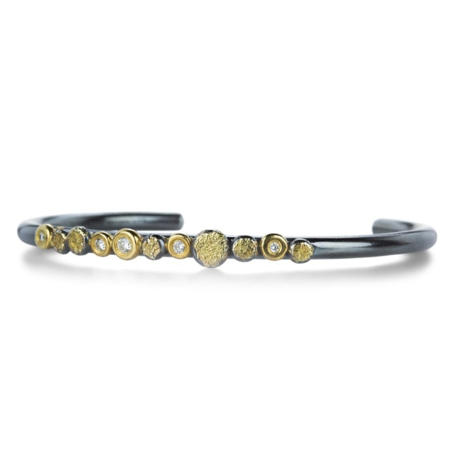 Bracelets Kate Maller | In Bloom Diamond Skinny Cuff