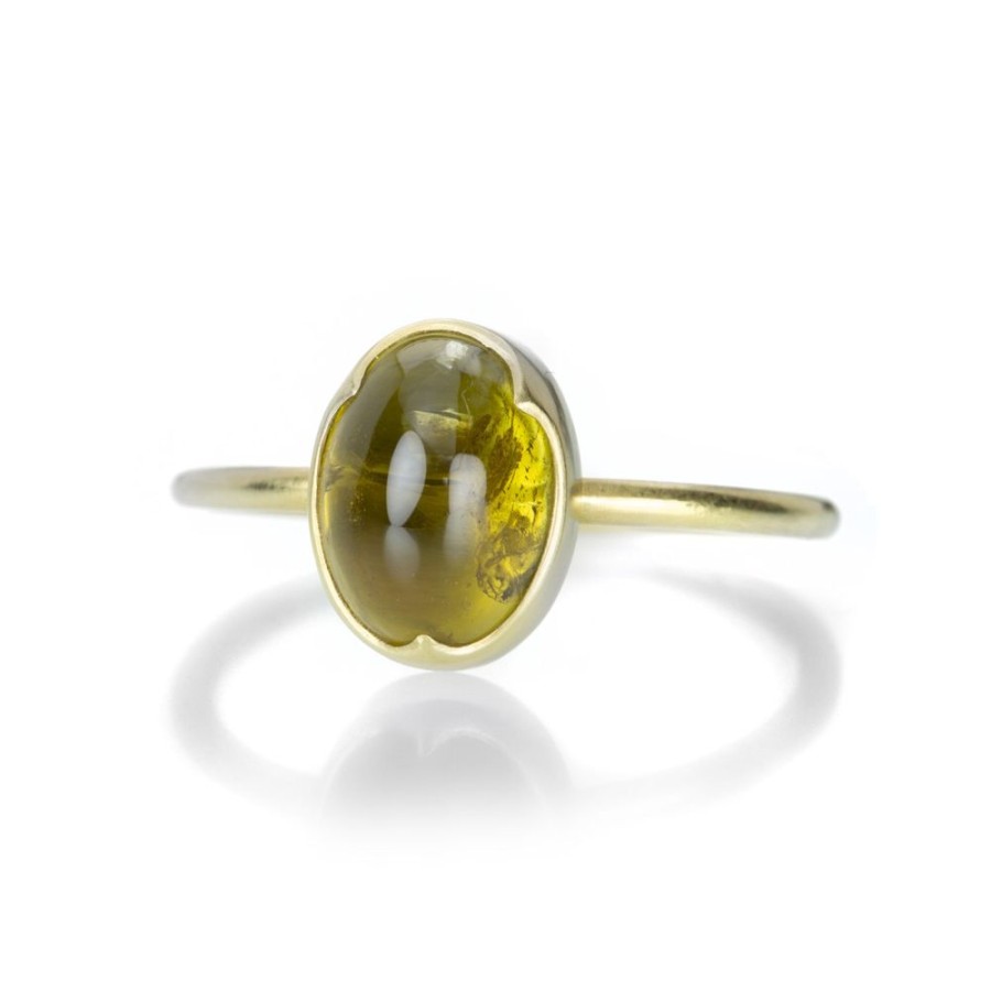 Rings Gabriella Kiss | Oval Yellow Tourmaline Ring