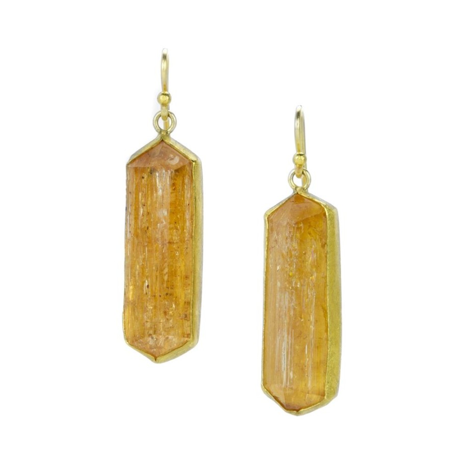 Earrings Petra Class | Imperial Topaz Crystal Drop Earrings