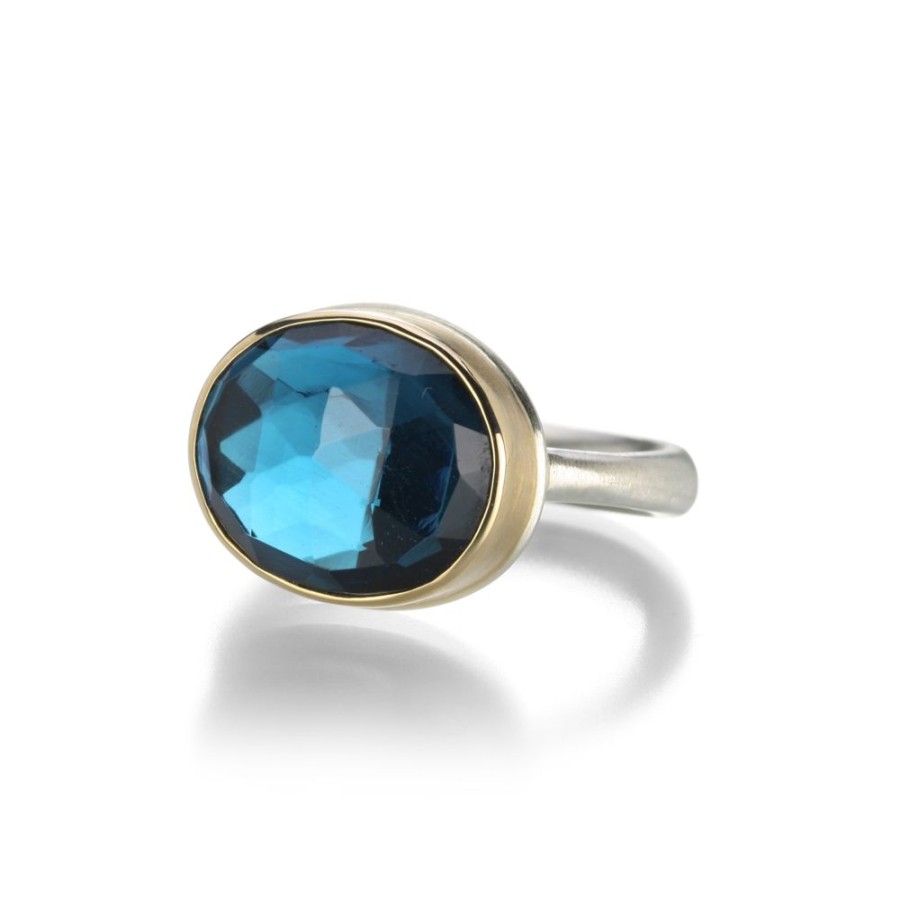 Rings Jamie Joseph | Oval London Topaz Ring