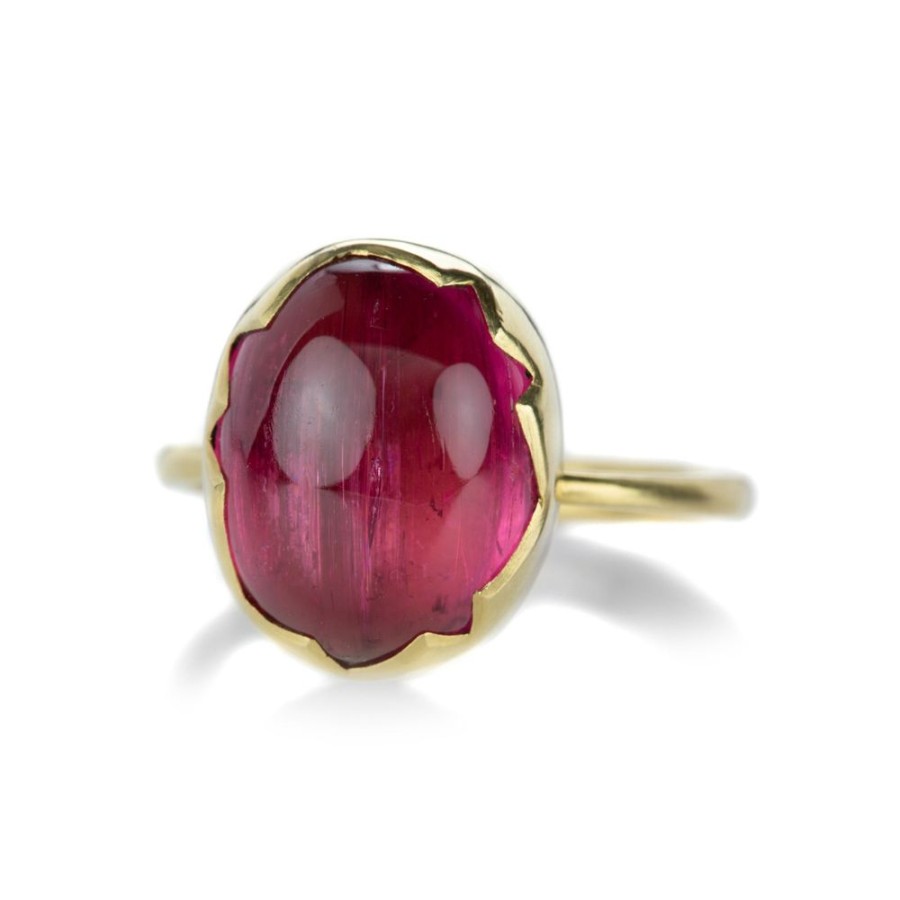 Rings Annette Ferdinandsen | Rubellite Tourmaline Egg Ring