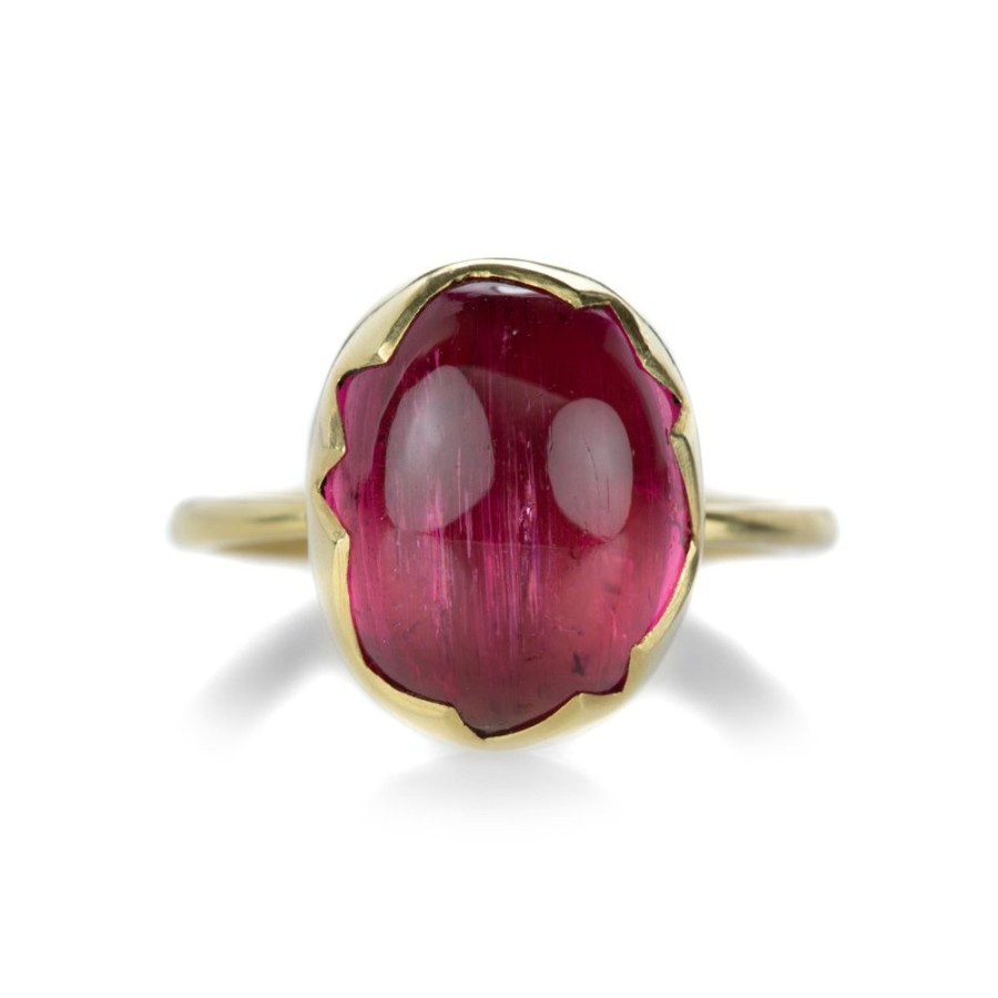 Rings Annette Ferdinandsen | Rubellite Tourmaline Egg Ring