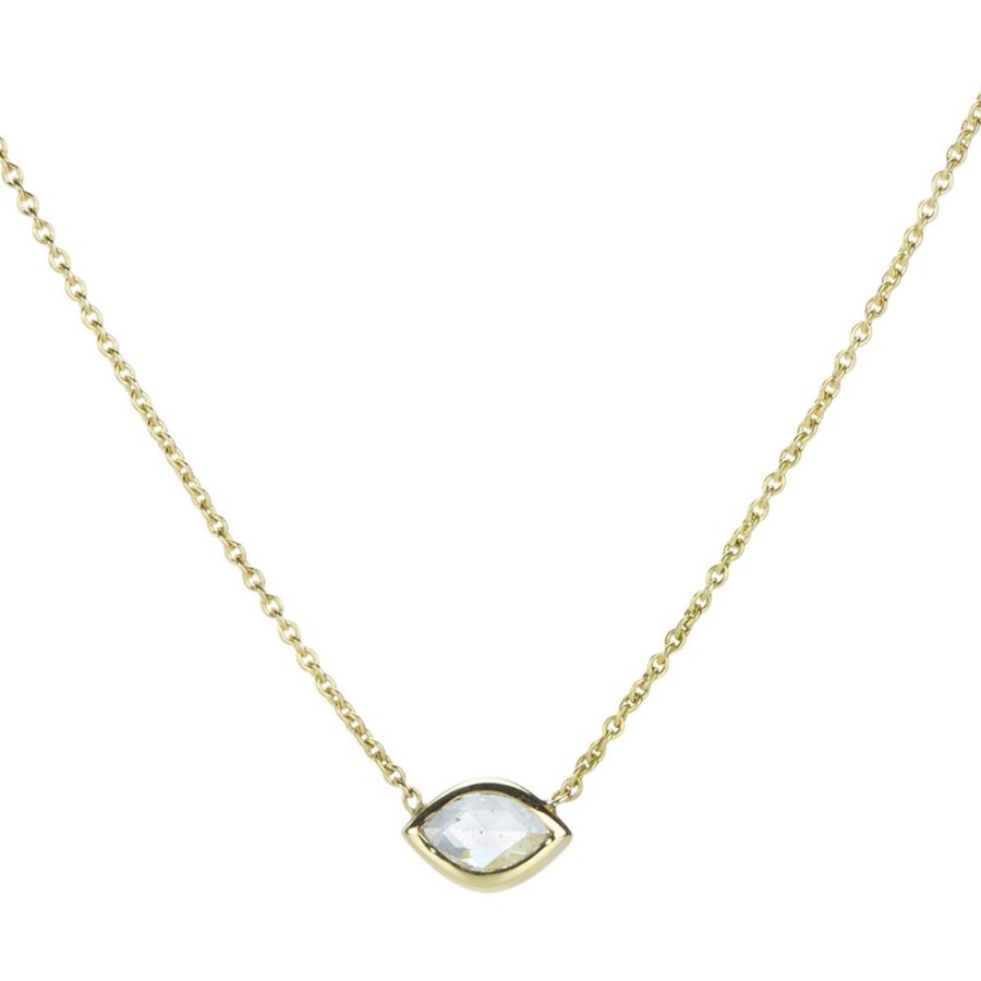 Necklaces Diana Mitchell | Marquise Diamond Pendant Necklace