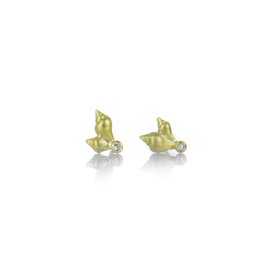 Earrings Lene Vibe | Tiny Shell Studs