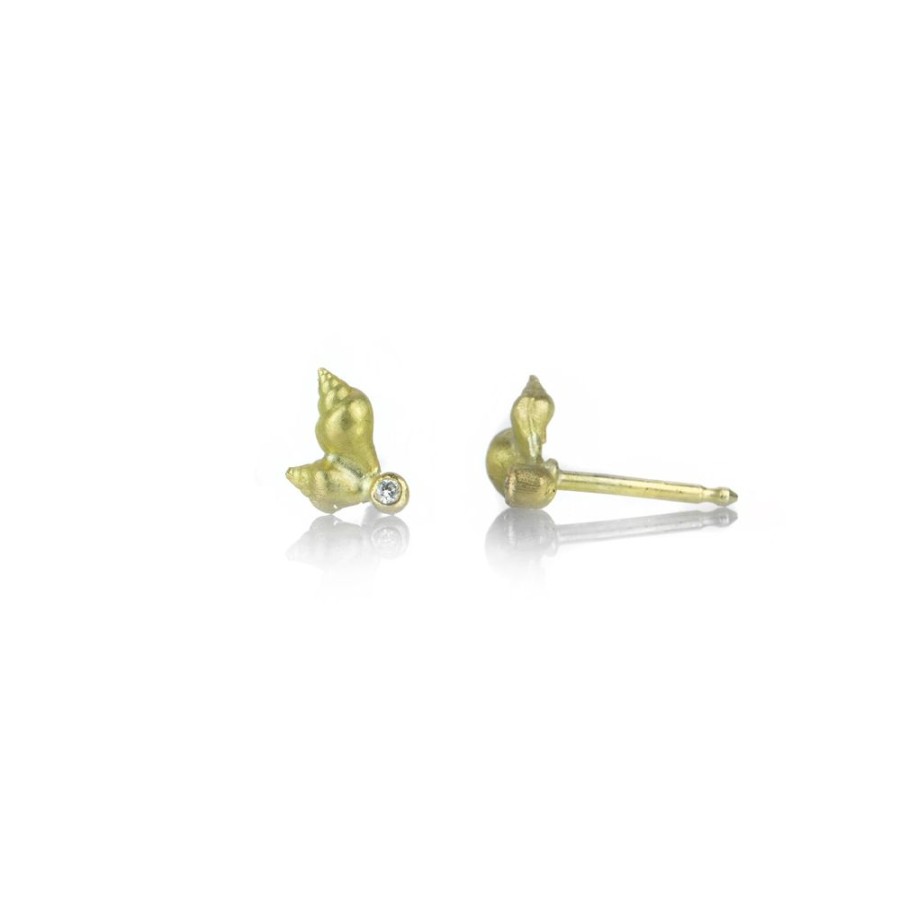 Earrings Lene Vibe | Tiny Shell Studs