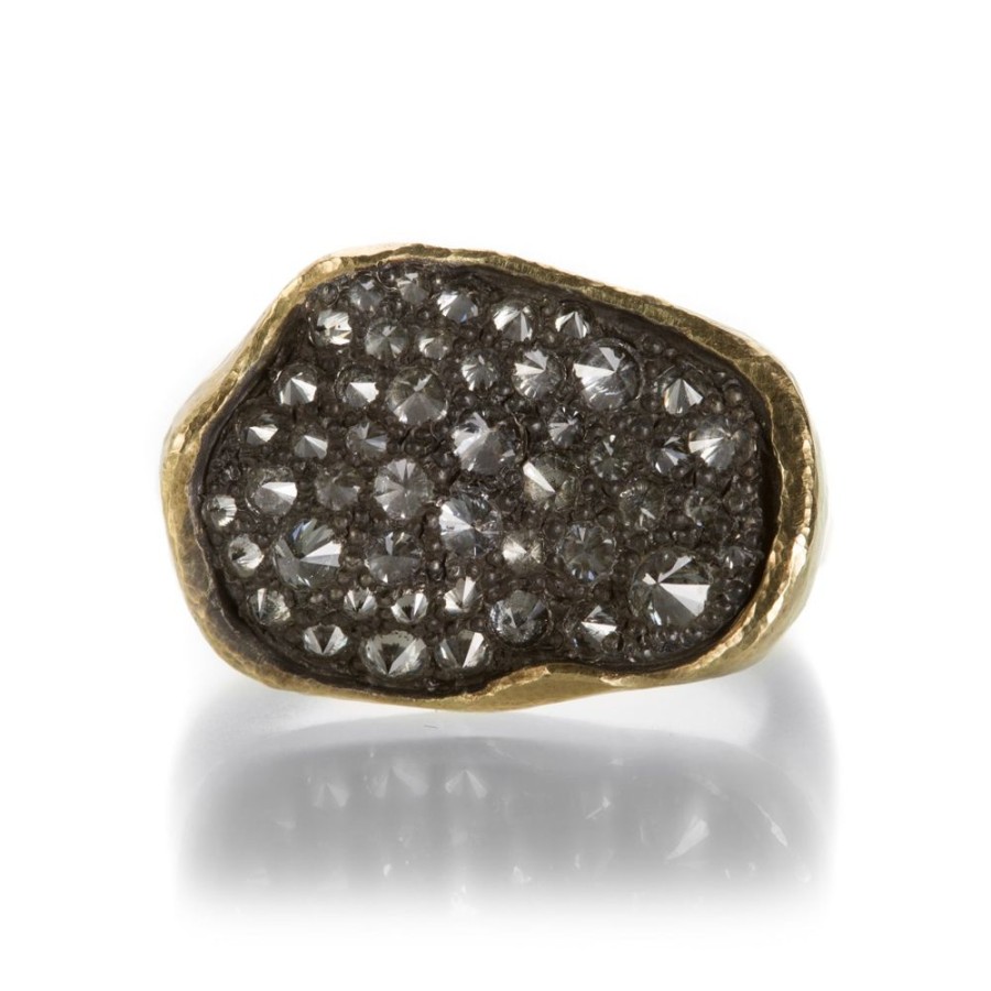 Rings Todd Pownell | Organic Pave Diamond Ring