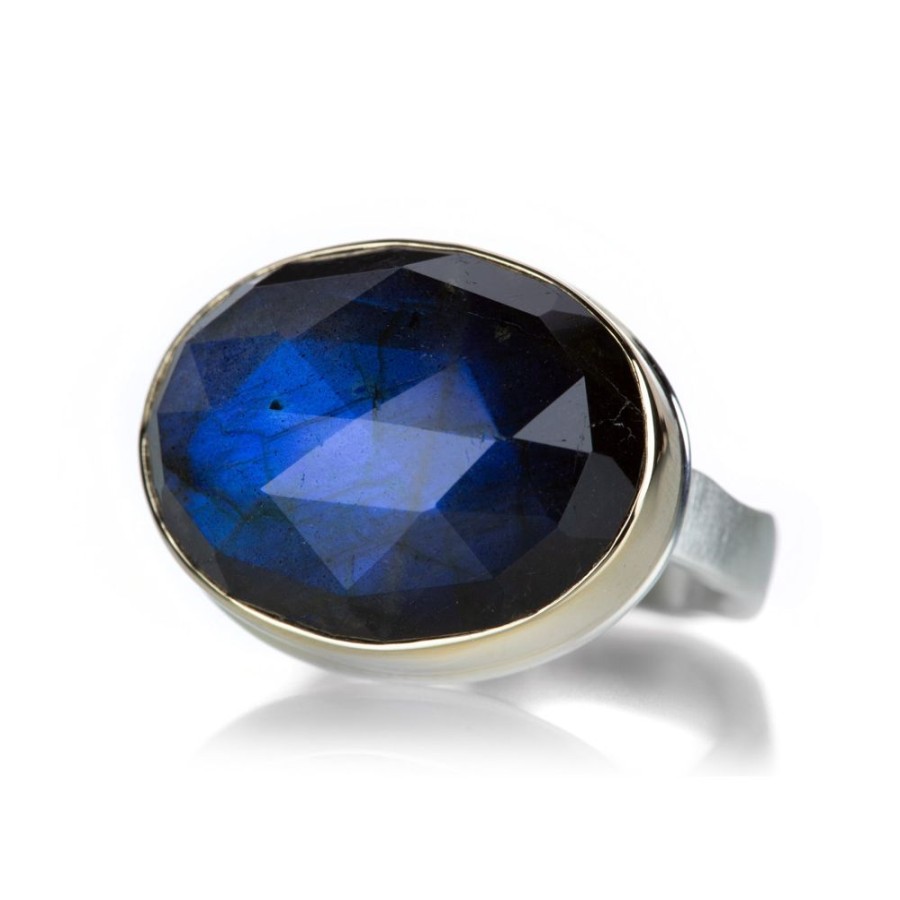 Rings Jamie Joseph | Rose Cut Labradorite Ring