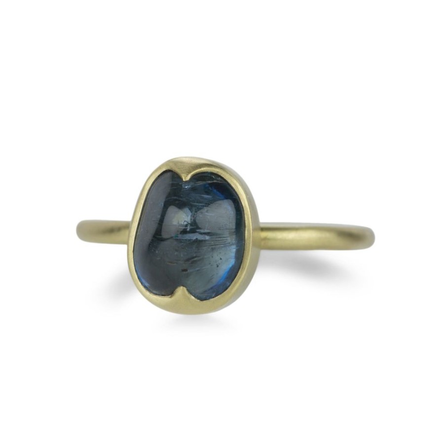 Rings Gabriella Kiss | Natural Tumbled Aquamarine Ring