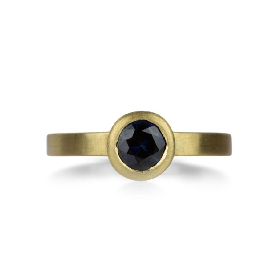 Rings Marian Maurer | Dark Blue Sapphire Callista Ring