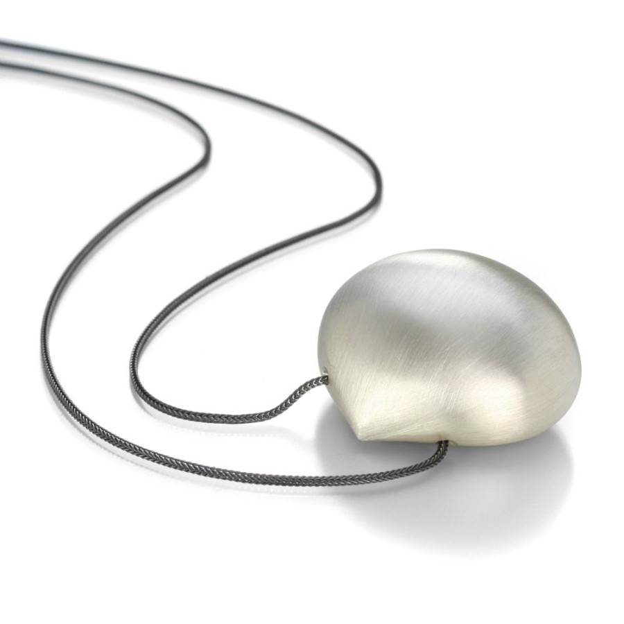 Necklaces Gabriella Kiss | Silver Chestnut Pendant Necklace