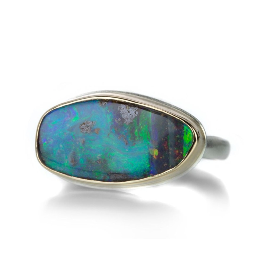 Rings Jamie Joseph | Multicolored Boulder Opal Ring