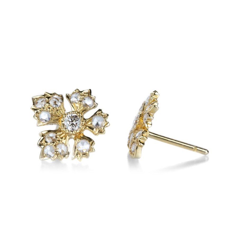 Earrings Sethi Couture | Enchanted Garden Diamond Studs