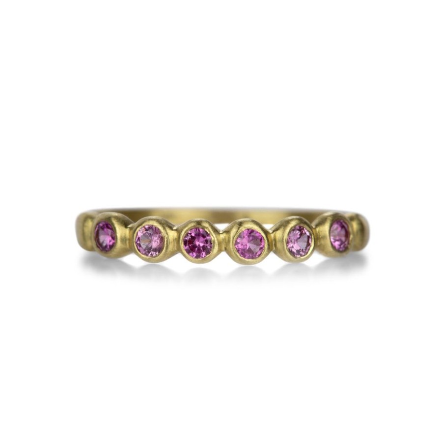 Rings Marian Maurer | Pink Sapphire Porch Skimmer Band