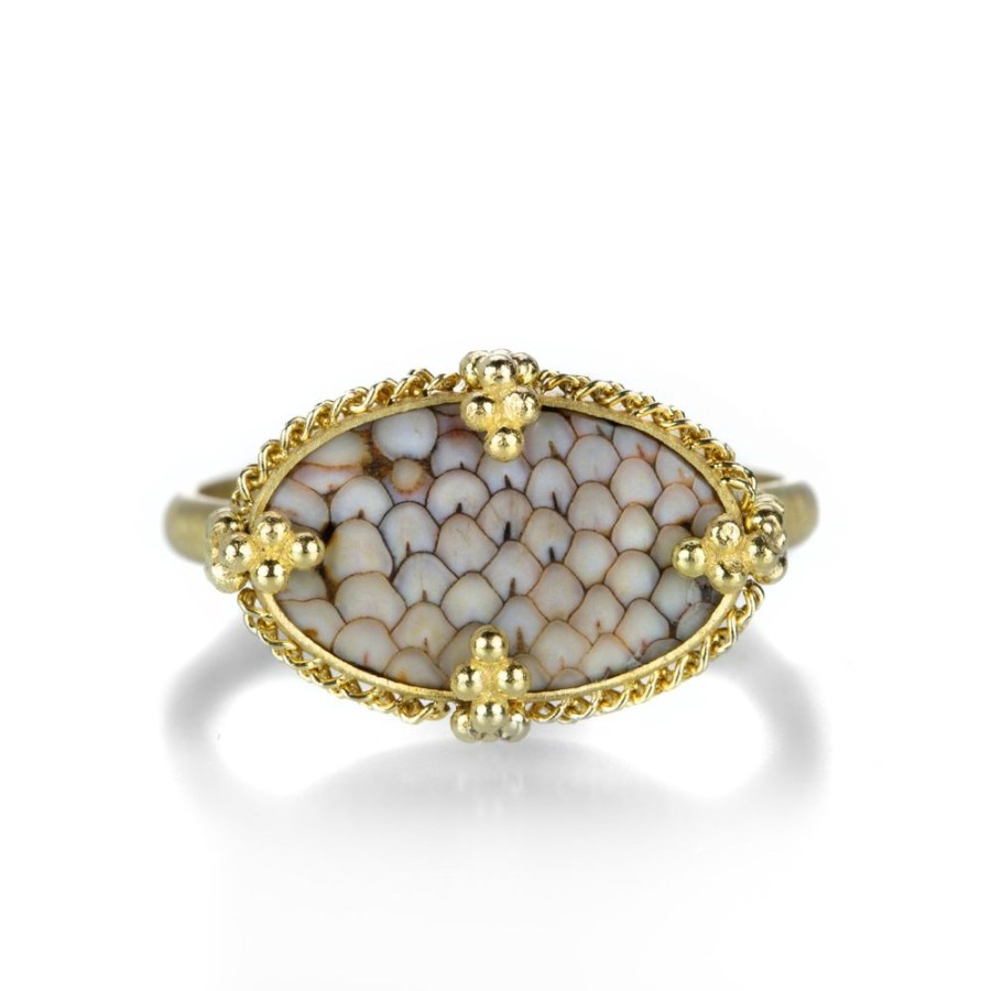 Rings Amali | Snakeskin Agate Ring