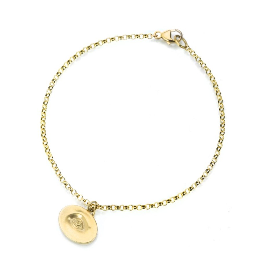 Bracelets Gabriella Kiss | 18K Small Eye Bracelet