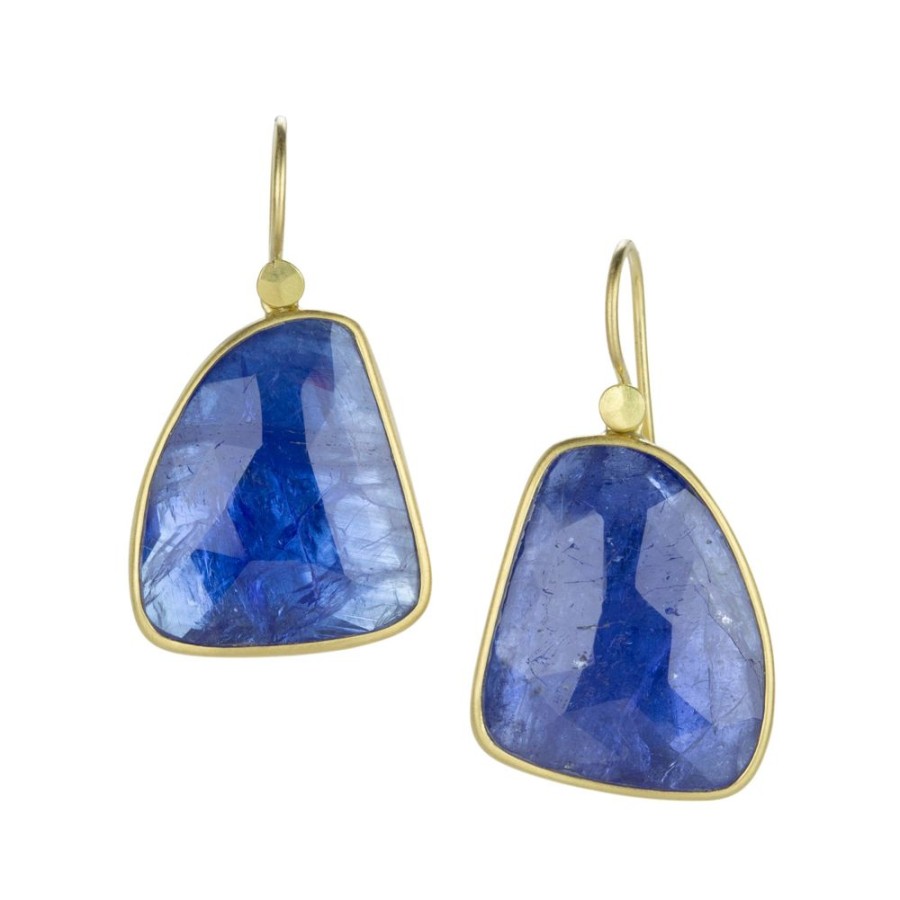 Earrings Lola Brooks | Tanzanite Pebble Drop Earrings