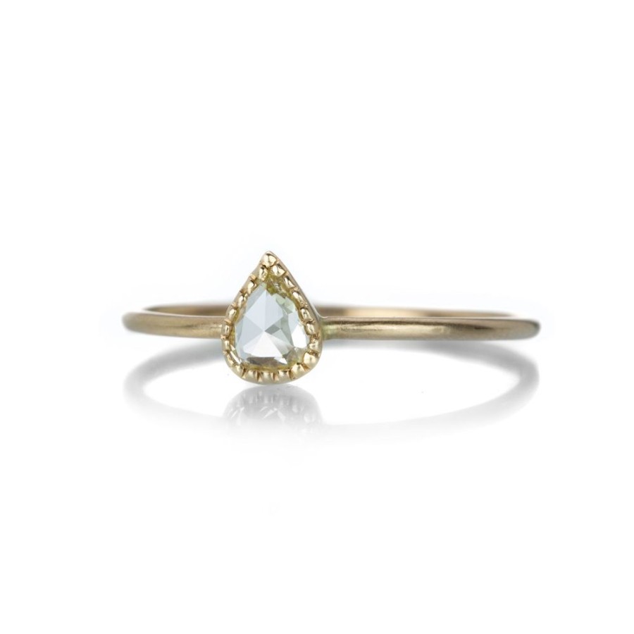 Rings Margaret Solow | Teardrop Diamond Ring