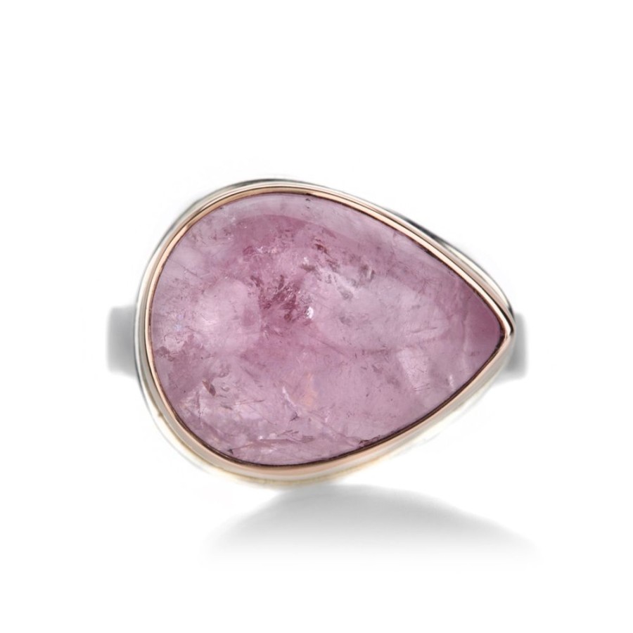 Rings Jamie Joseph | Smooth Teardrop Morganite Ring