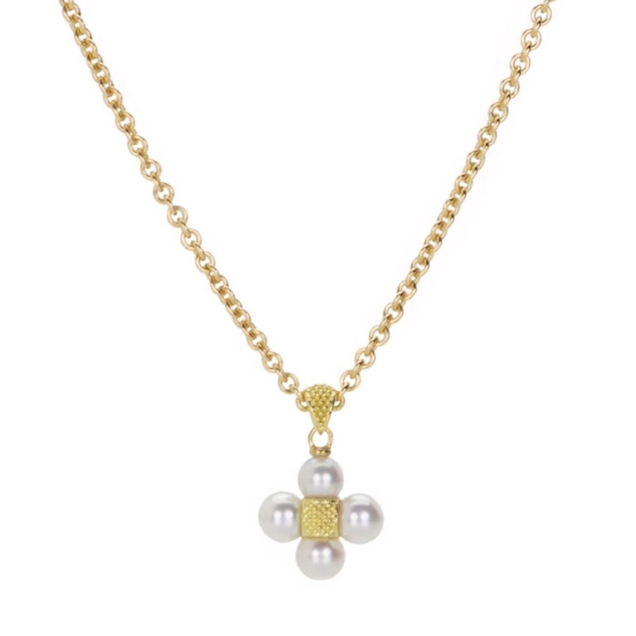 Necklaces Paul Morelli | 5Mm Sequence Pearl Necklace