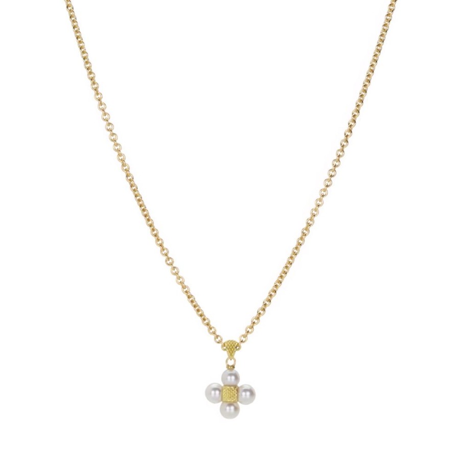 Necklaces Paul Morelli | 5Mm Sequence Pearl Necklace