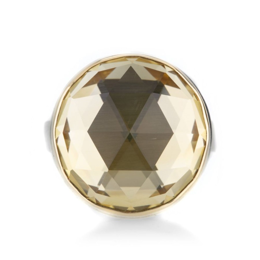 Rings Jamie Joseph | Round Rose Cut Citrine Ring