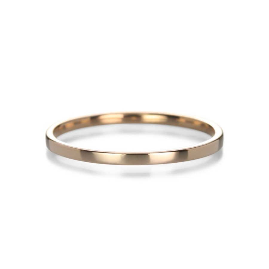 Rings Anne Sportun | Rose Gold Flat Band