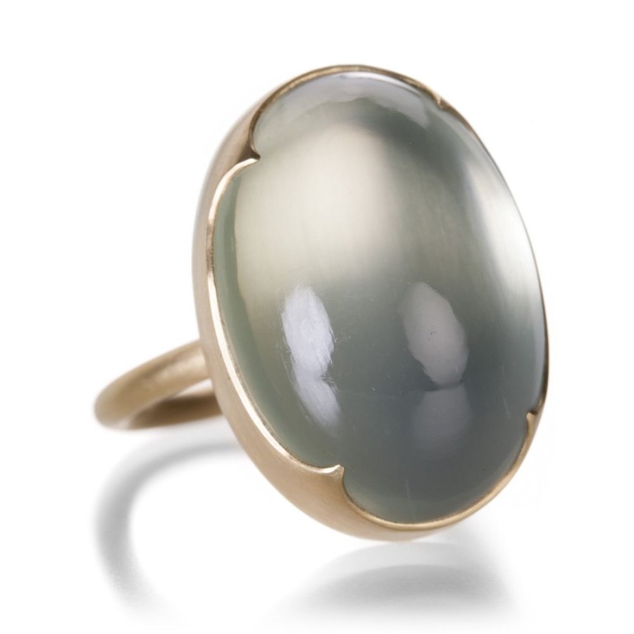 Rings Gabriella Kiss | Oval Ceylon Moonstone Ring