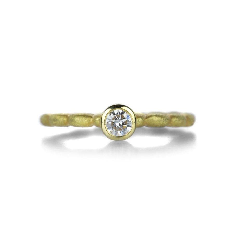 Rings Barbara Heinrich | Small Round Diamond Stacking Ring