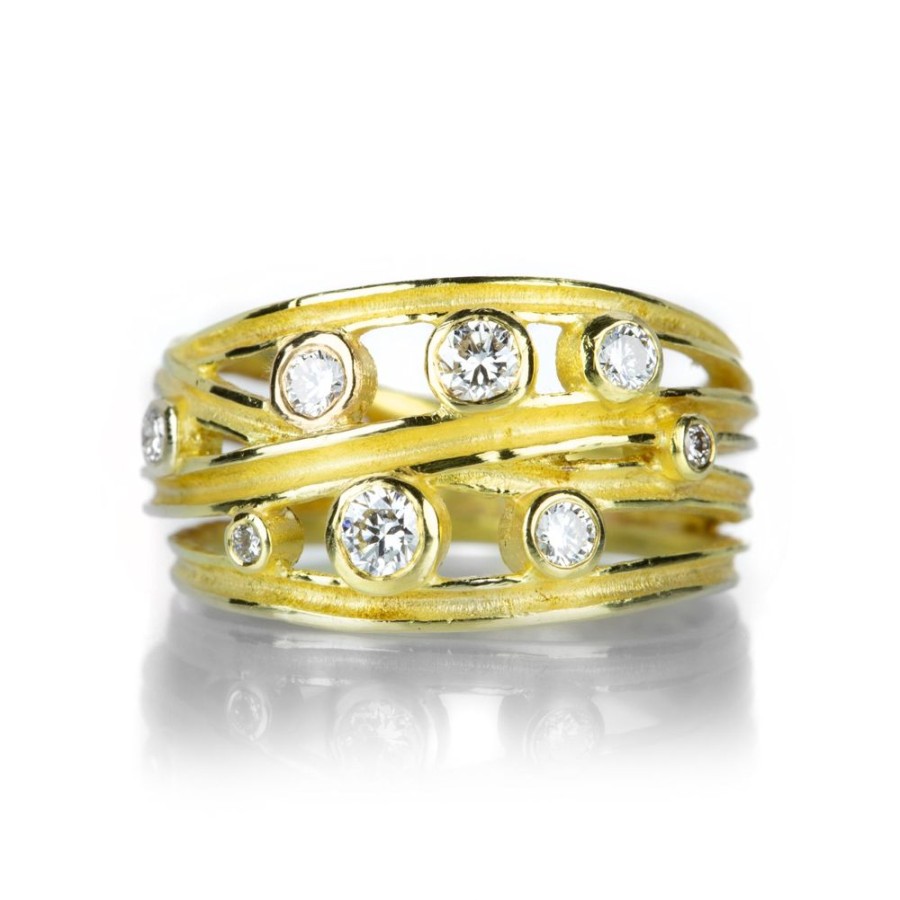 Rings Barbara Heinrich | Scattered Diamond Multi Wrap Ring