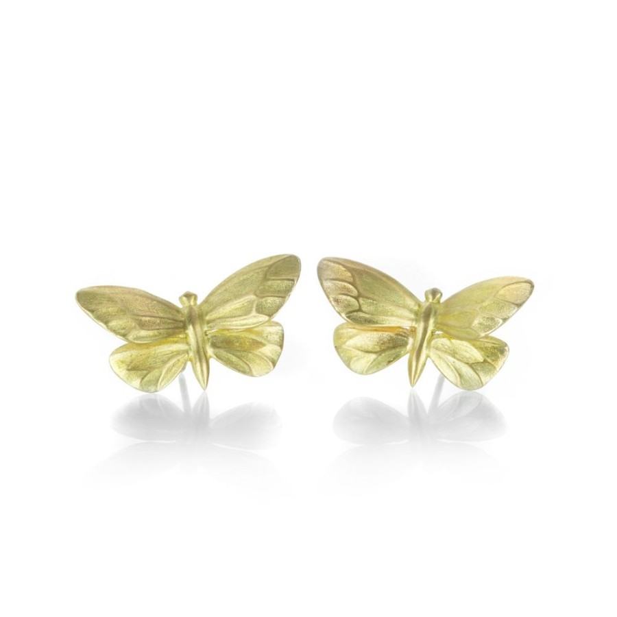 Earrings Gabriella Kiss | Large Butterfly Studs