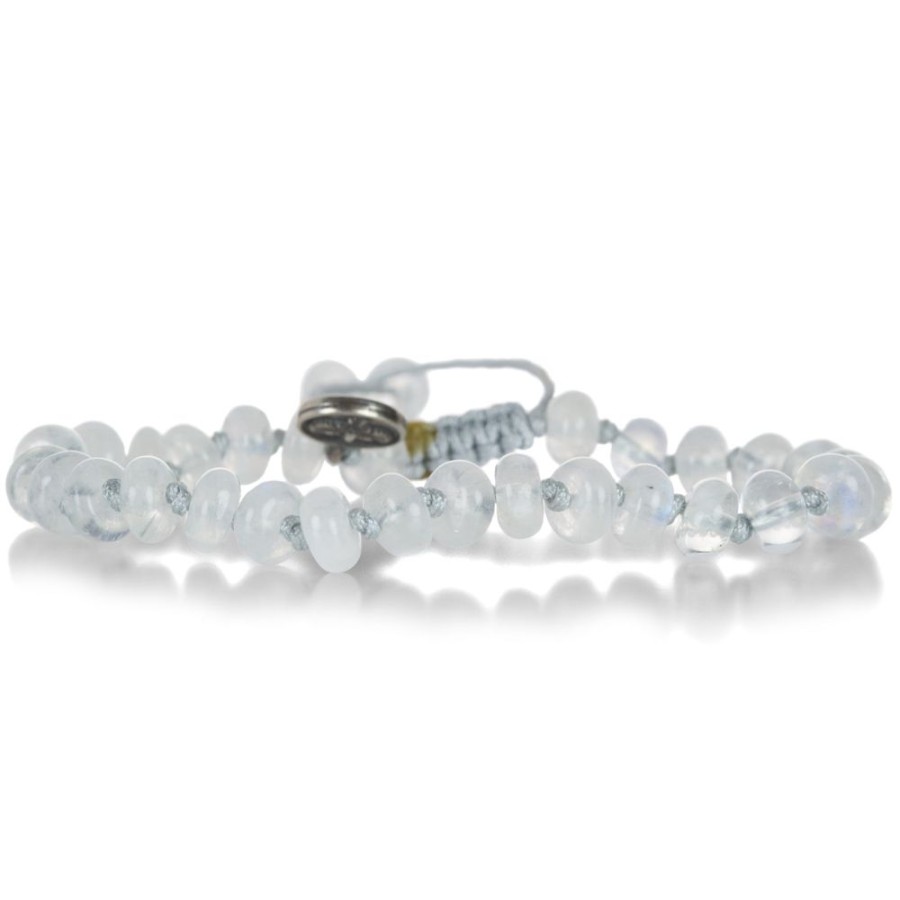 Bracelets Joseph Brooks | Smooth 7Mm Moonstone Bracelet