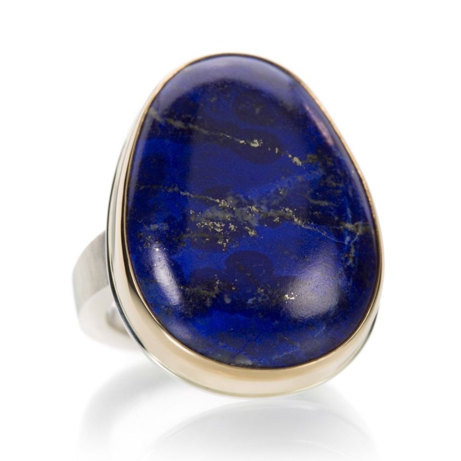 Rings Jamie Joseph | Vertical Pear Lapis Ring