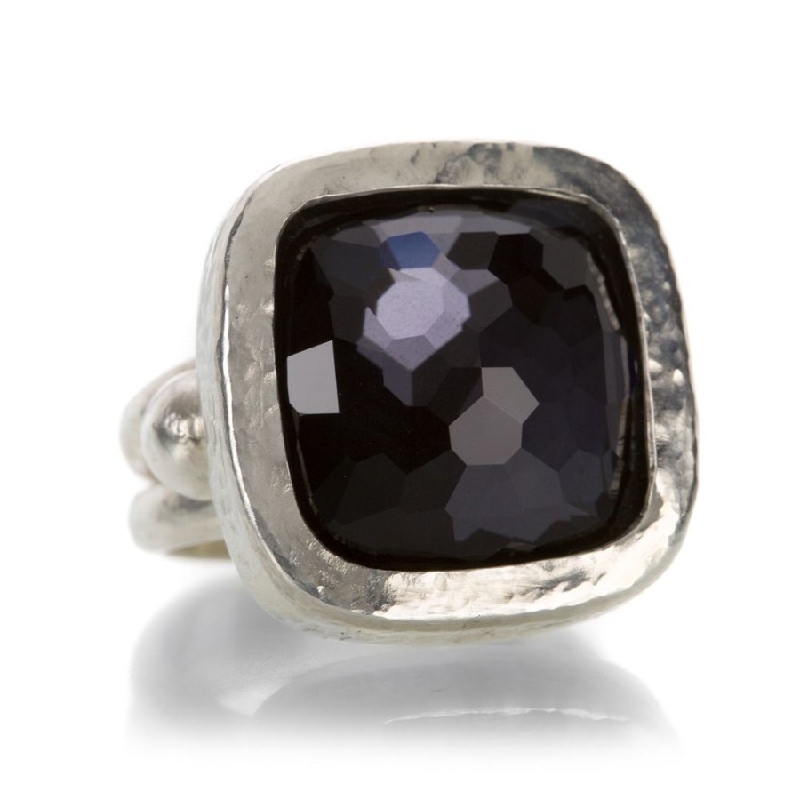 Rings Gurhan | Hematite And Amethyst Ring